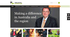 Desktop Screenshot of haroldmitchellfoundation.com.au